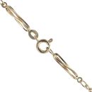 9ct Yellow Gold Fancy Twist Link Chain 24"