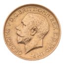 1911 George V Large Head UK Full Sovereign Coin
