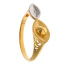 22ct Yellow and White Gold Fancy Ring