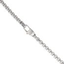 Unique & Co Stainless Steel Matte Box Chain 20"