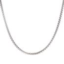 Unique & Co Stainless Steel Matte Box Chain 20"