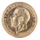 1911 George V Large Head Australia Full Sovereign Coin