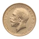 1912 George V Large Head UK Full Sovereign Coin