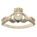 9ct Yellow Gold Claddagh Fancy Ring
