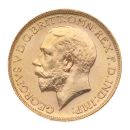 1913 George V Large Head Australia Full Sovereign Coin