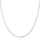 9ct Yellow Gold Figaro Chain 18"