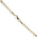 9ct Yellow Gold Figaro Chain 18"