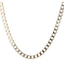 9ct Yellow Gold Curb Chain 22"