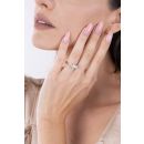9ct Yellow Gold 2.00ct Lab Grown Diamond Trilogy Ring Lab Grown