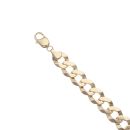 9ct Yellow Gold Curb Bracelet 9"