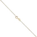 9ct Yellow Gold Opal Pendant and Chain 18"