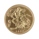 1898 Victoria Old Head UK Half Sovereign Coin