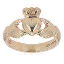 9ct Yellow Gold Claddagh Ring