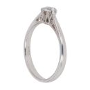 18ct White Gold 0.25ct Brilliant Cut Diamond Solitaire Ring