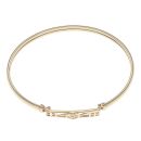 9ct Yellow Gold Rennie Mac Hinged Bangle