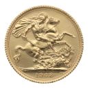 1968 Elizabeth II First Portrait UK Full Sovereign Coin