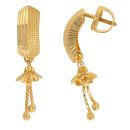 22ct Yellow Gold Fancy Dropper Earrings