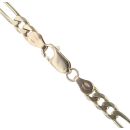 9ct Yellow Gold Figaro Chain 18"