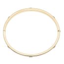 9ct Yellow and White Gold Screw Hinged Bangle