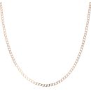9ct Yellow Gold Square Curb Chain 18"