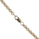 9ct Yellow Gold Belcher Chain 22"