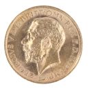 1913 George V Large Head UK Full Sovereign Coin