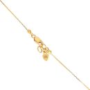22ct Yellow Gold Beaded Chain 16"