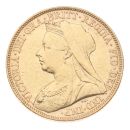 1899 Victoria Old Head Australia Full Sovereign Coin