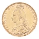 1891 Victoria Jubilee Head Australia Full Sovereign Coin