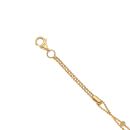 22ct Yellow Gold Duo Bead Bracelet 7"