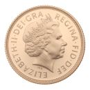 2003 Elizabeth II Fourth Portrait UK Full Sovereign Coin
