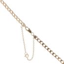 9ct Yellow Gold Safety Curb Chain 22"