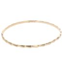 9ct Yellow Gold Patterned Fancy Bangle