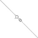 Silver Patterned Heart Locket and Chain 18" By Icesia