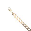9ct Yellow Gold Curb Bracelet 8.5"