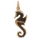 22ct Rose Gold Sea Horse Pendant