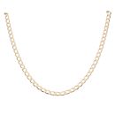 9ct Yellow Gold Curb Chain 22"