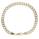 9ct Yellow Gold Curb Bracelet 8"