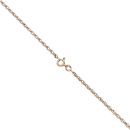 9ct Yellow Gold Letter B Pendant and Chain 16"