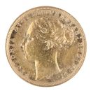 1879 Victoria Young Head Australia Full Sovereign Coin