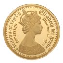 2021 Gothic Elizabeth II Fifth Portrait Alderney Full Sovereign Coin