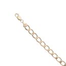 9ct Yellow Gold Curb Bracelet 9"