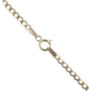 9ct Yellow Gold Crucifix Pendant and Chain 24"