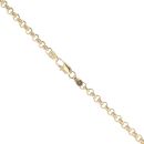 18ct Yellow Gold Belcher Chain 22"