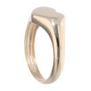 9ct Yellow Gold Heart Signet Ring