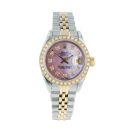 Rolex Custom Datejust Pre Owned Watch Ref 69173