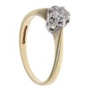 18ct Yellow Gold 0.50ct Diamond Solitaire Ring