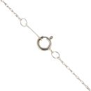 9ct Yellow Gold 0.05ct Diamond and Smoky Quartz Pendant and Chain 18"