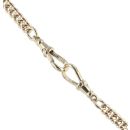 9ct Yellow Gold Albert T-Bar Chain 18"