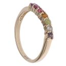 14ct Yellow Gold Multi Gemstone Fancy Ring
